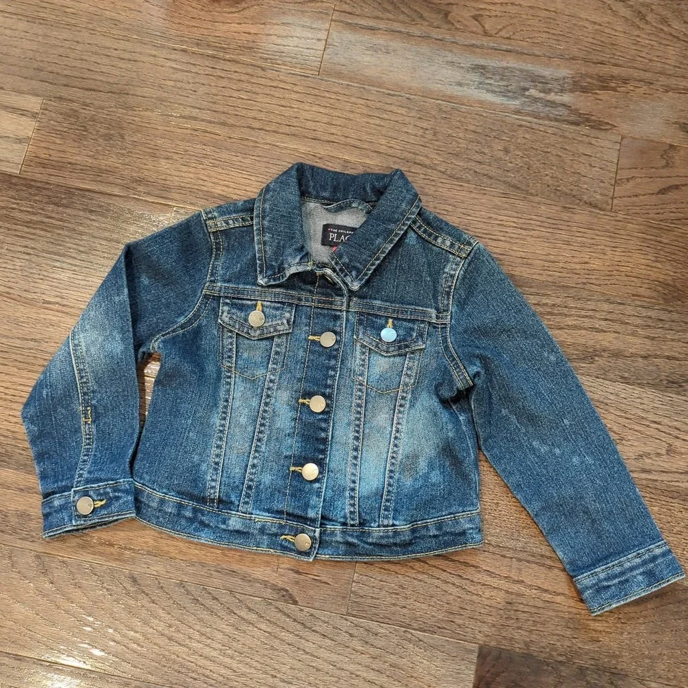 Misfits Jean‎ Jacket Toddler 3T Skull Patch Denim Jacket